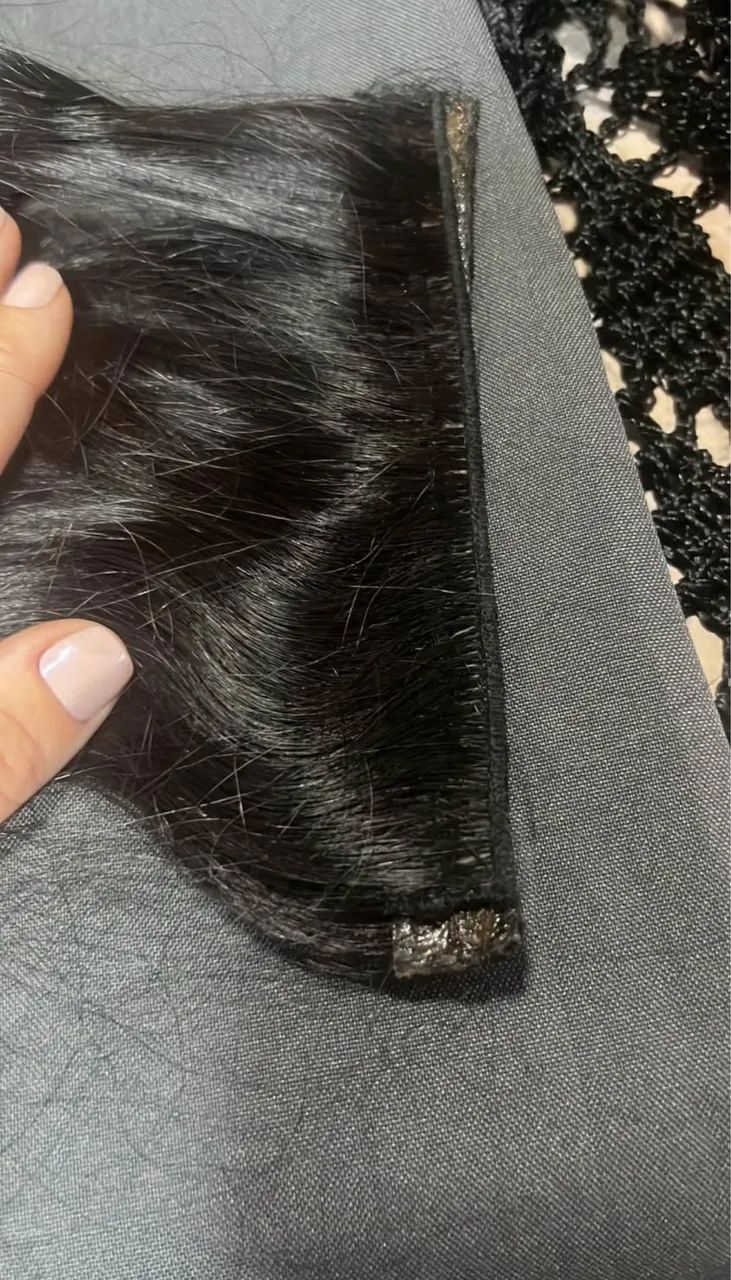 Aplique de cabelo método faixa - Foto 2