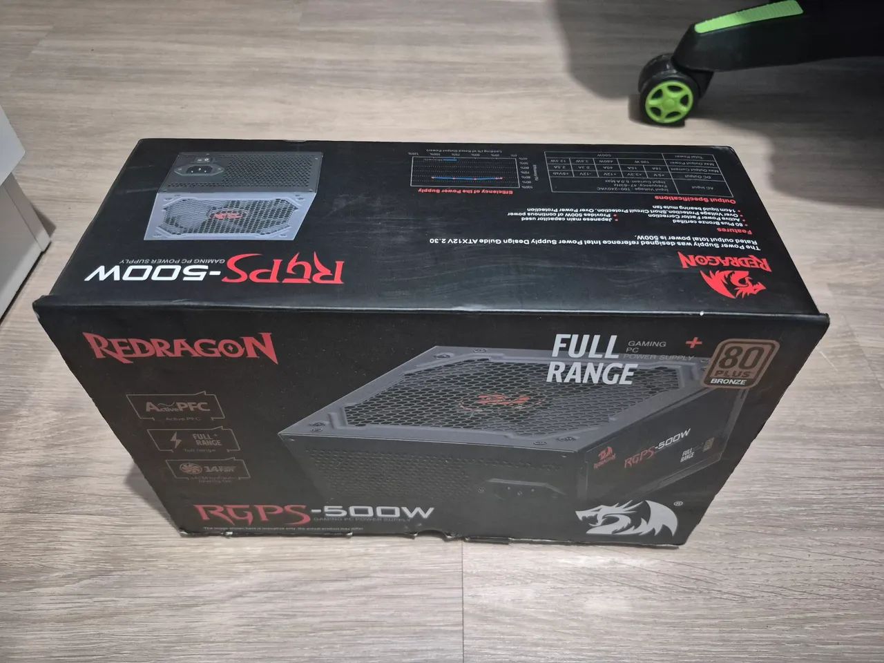Fonte Regdragon RGPS 500w 80Plus Bronze - Foto 2