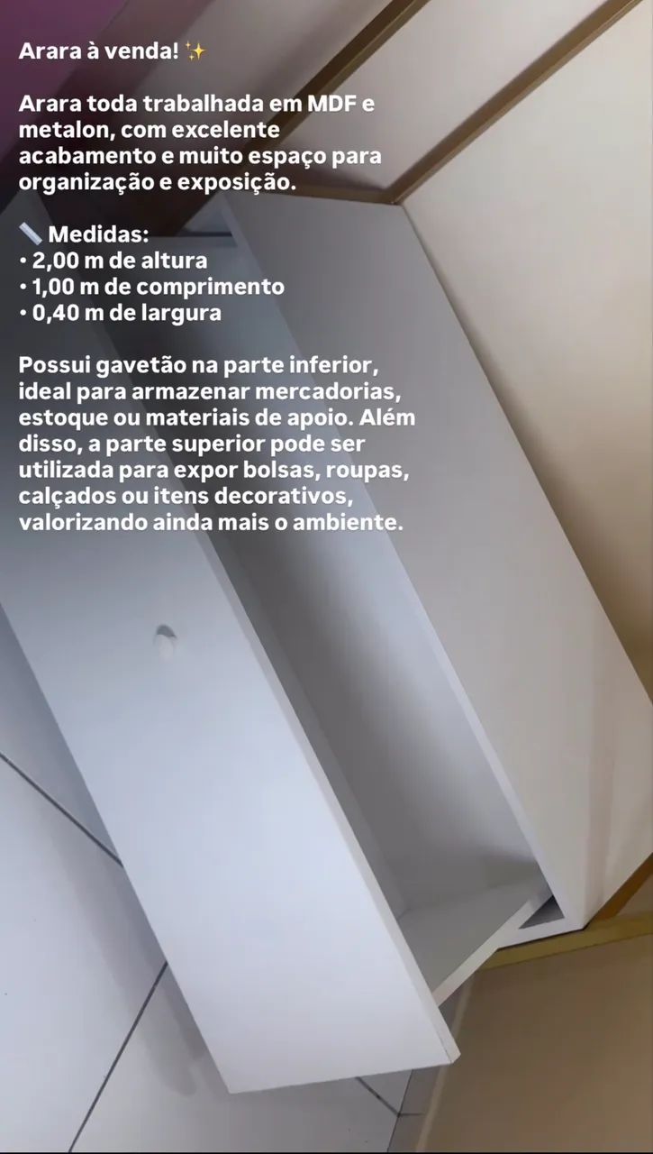 Arara em metalon e Mdf  - Foto 3