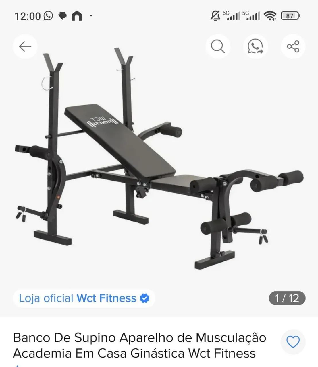 Banco de supino