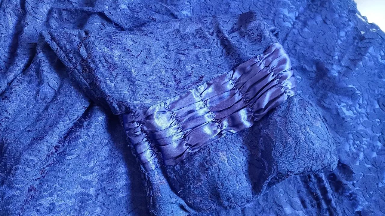 Vestido de Festa azul - Foto 2