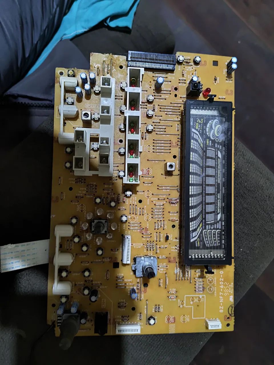 Placa Frontal Aiwa com Display F7 ou F77