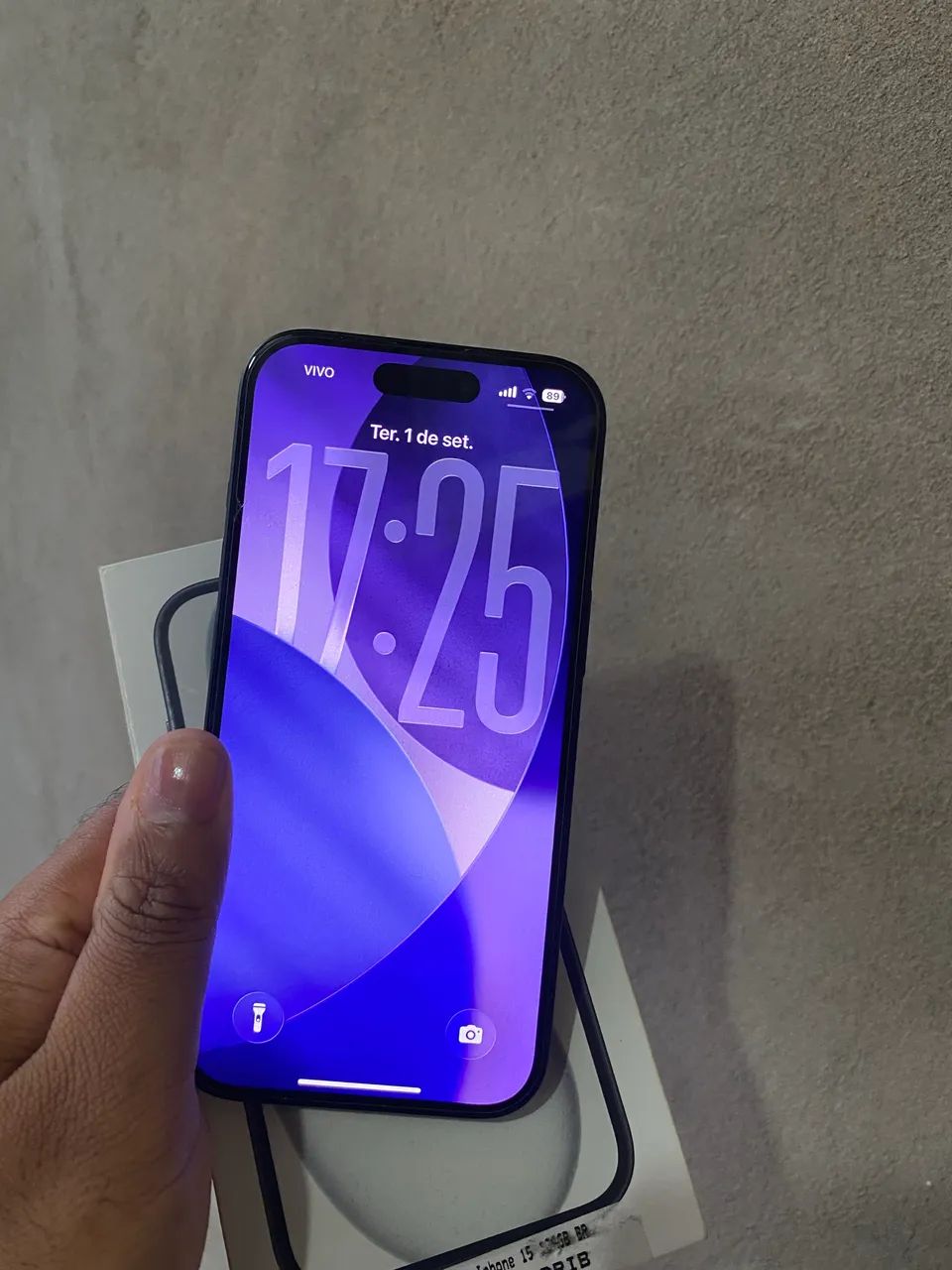 IPHONE 15 DE 256GB, BATERIA 90% APARELHO TODO ORIGINAL  - Foto 5