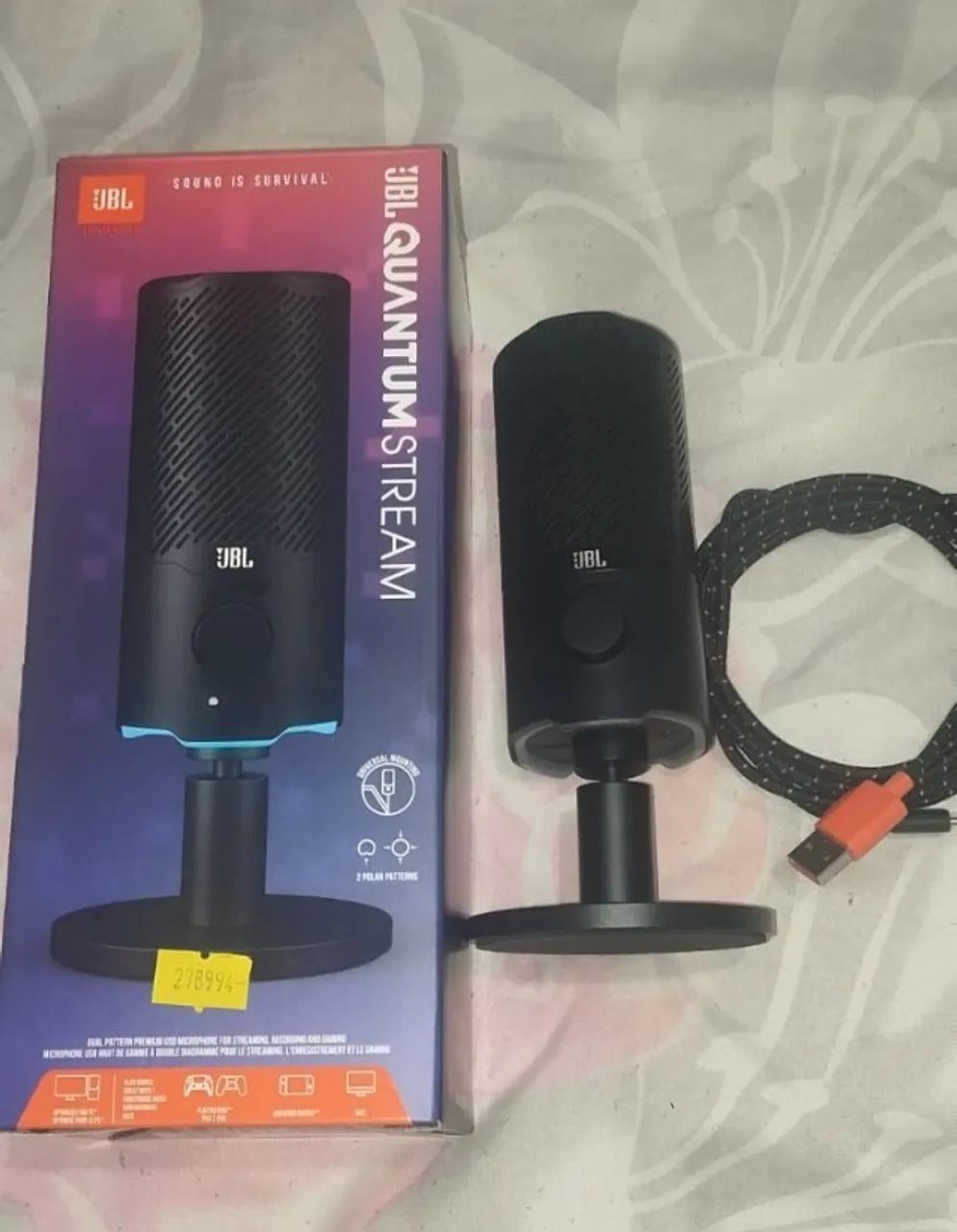 Microfone JBL Quantum Stream