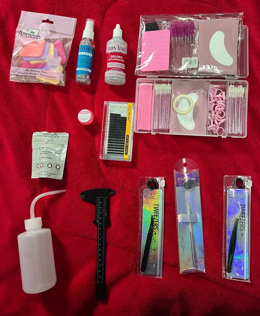 Kit de colocação de cílios 