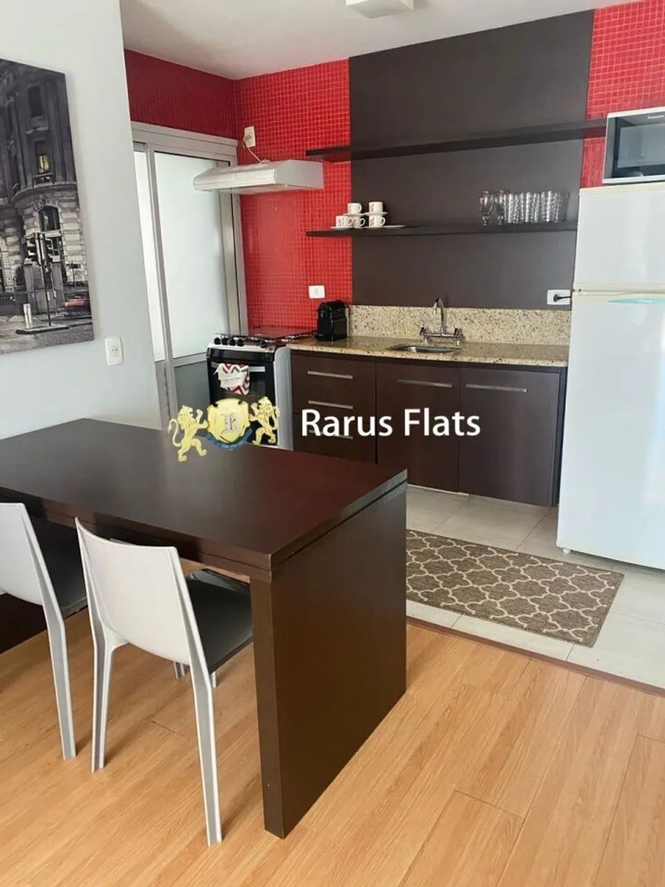 Flat para locação no Brooklin - Edifício Mandarim - Foto 5