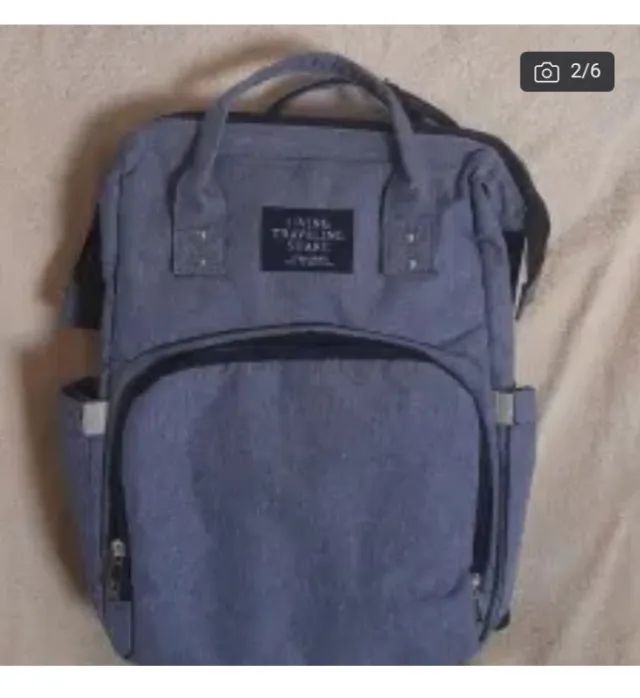 Bolsa maternidade bebê com trocador nova - Foto 4