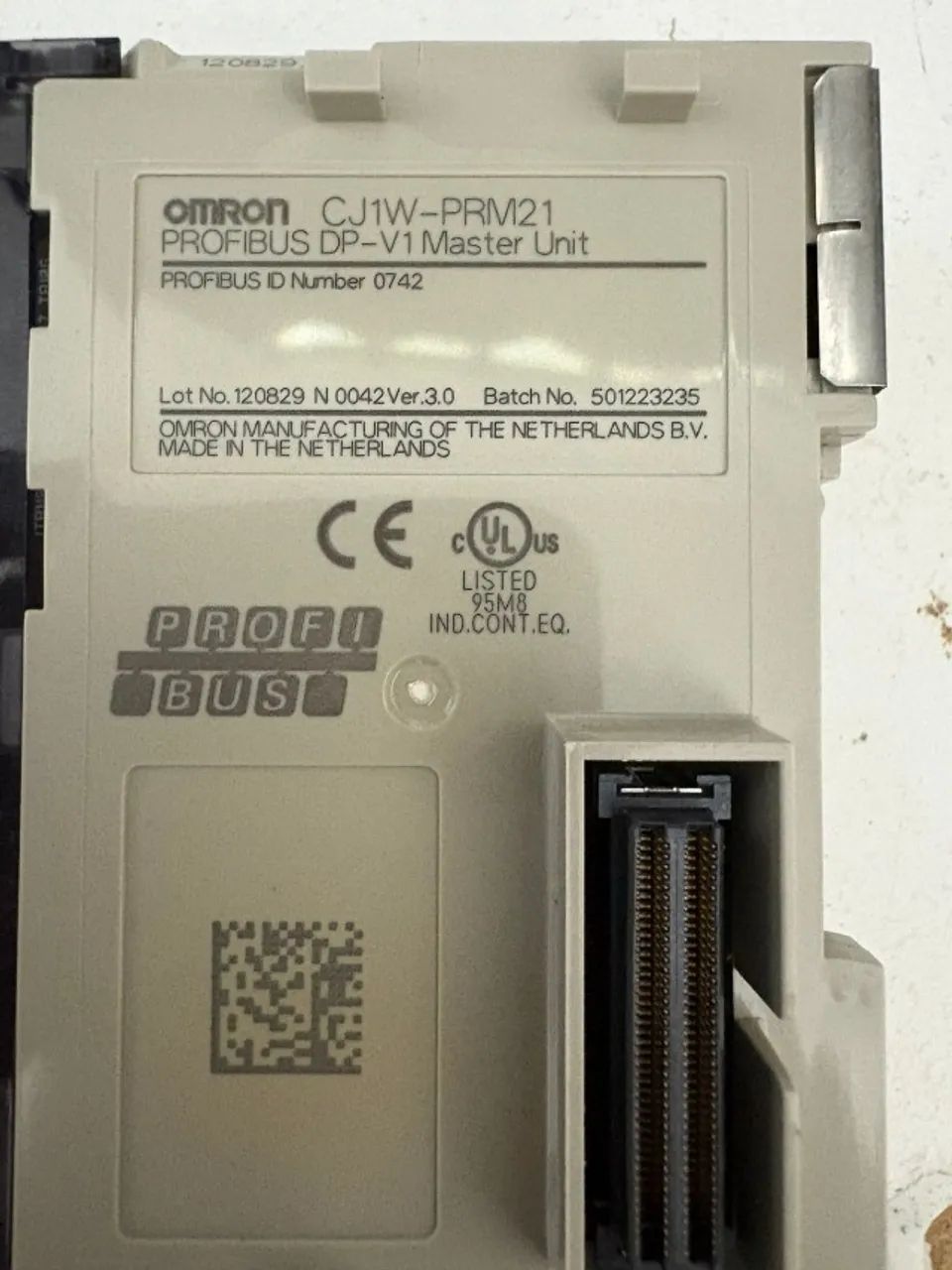 Módulo Profibus Para Clp Cj1w-prm21 Omron - Foto 2