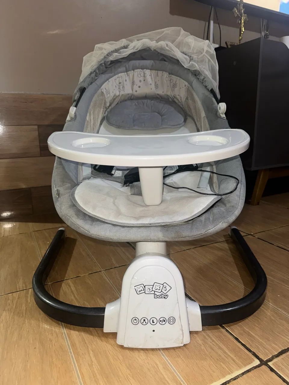 Cadeira de Balanço e Descanso Maxy- Baby - Foto 2