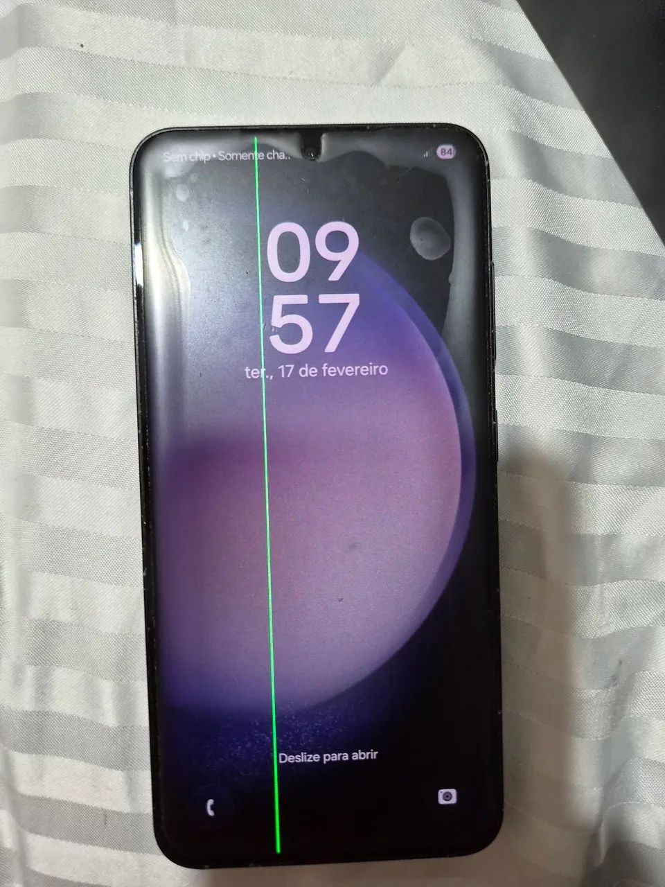  S23 Samsung Galaxy com uma linha