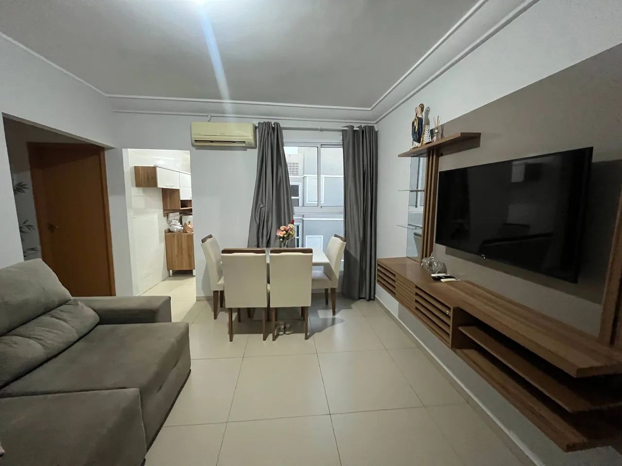 Apartamento mobiliado com 2 quartos para locação na quadra 309 norte, próximo a UFT - Foto 2