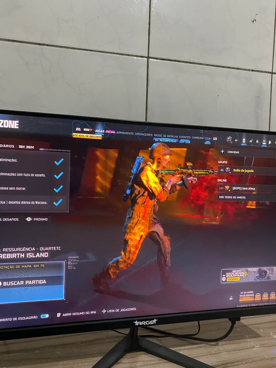 Monitor 180 hz vendo ou troco. - Foto 2