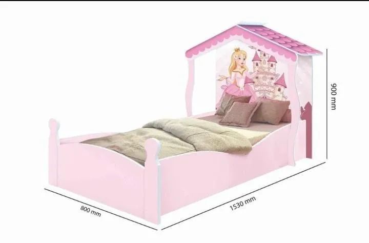 Cama Casa Infantil Princesa Novo Direto da Fabrica  - Foto 2