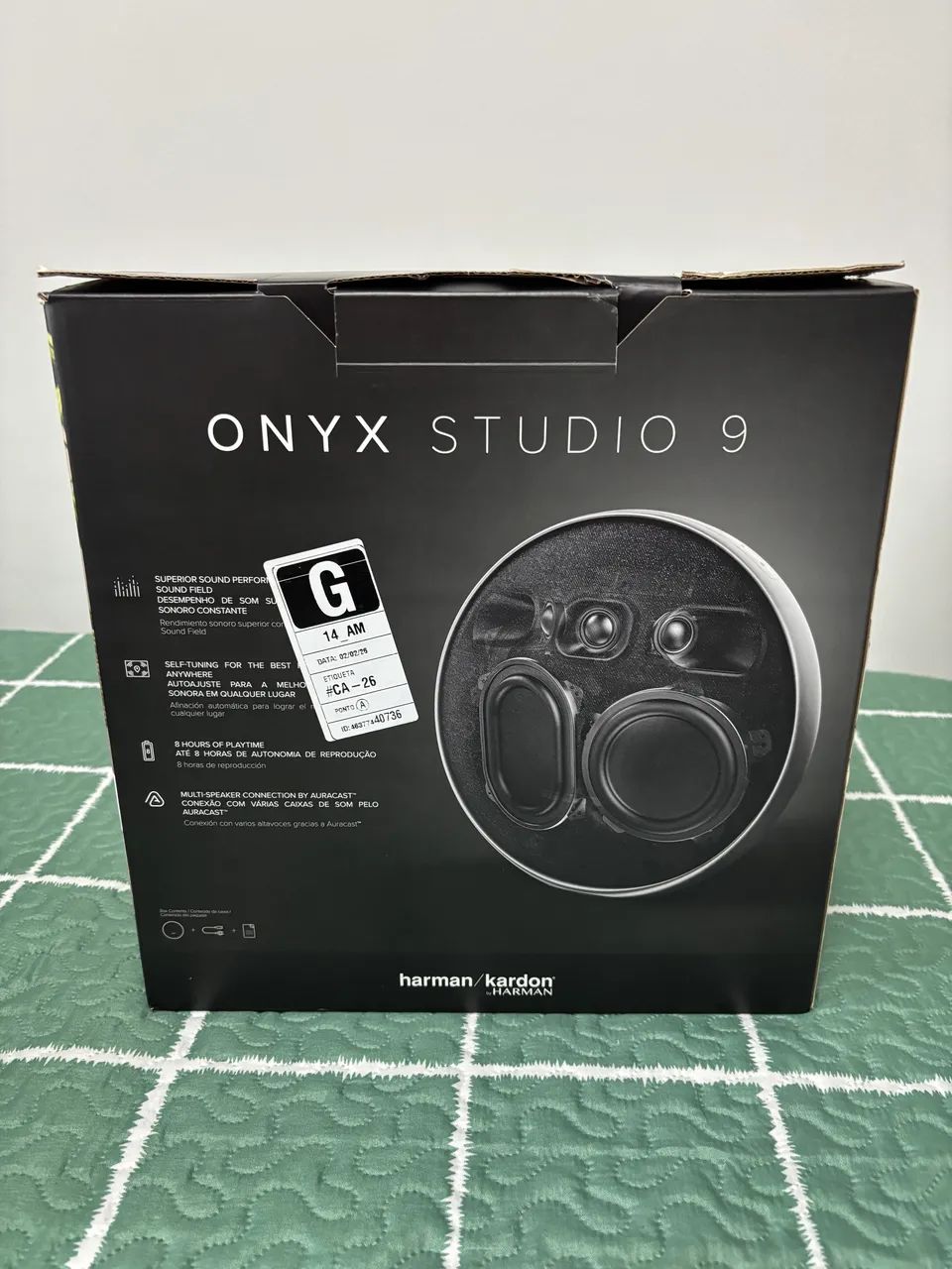 Caixa De Som Bluetooth Harman Kardon Onyx Studio 9 - Foto 4