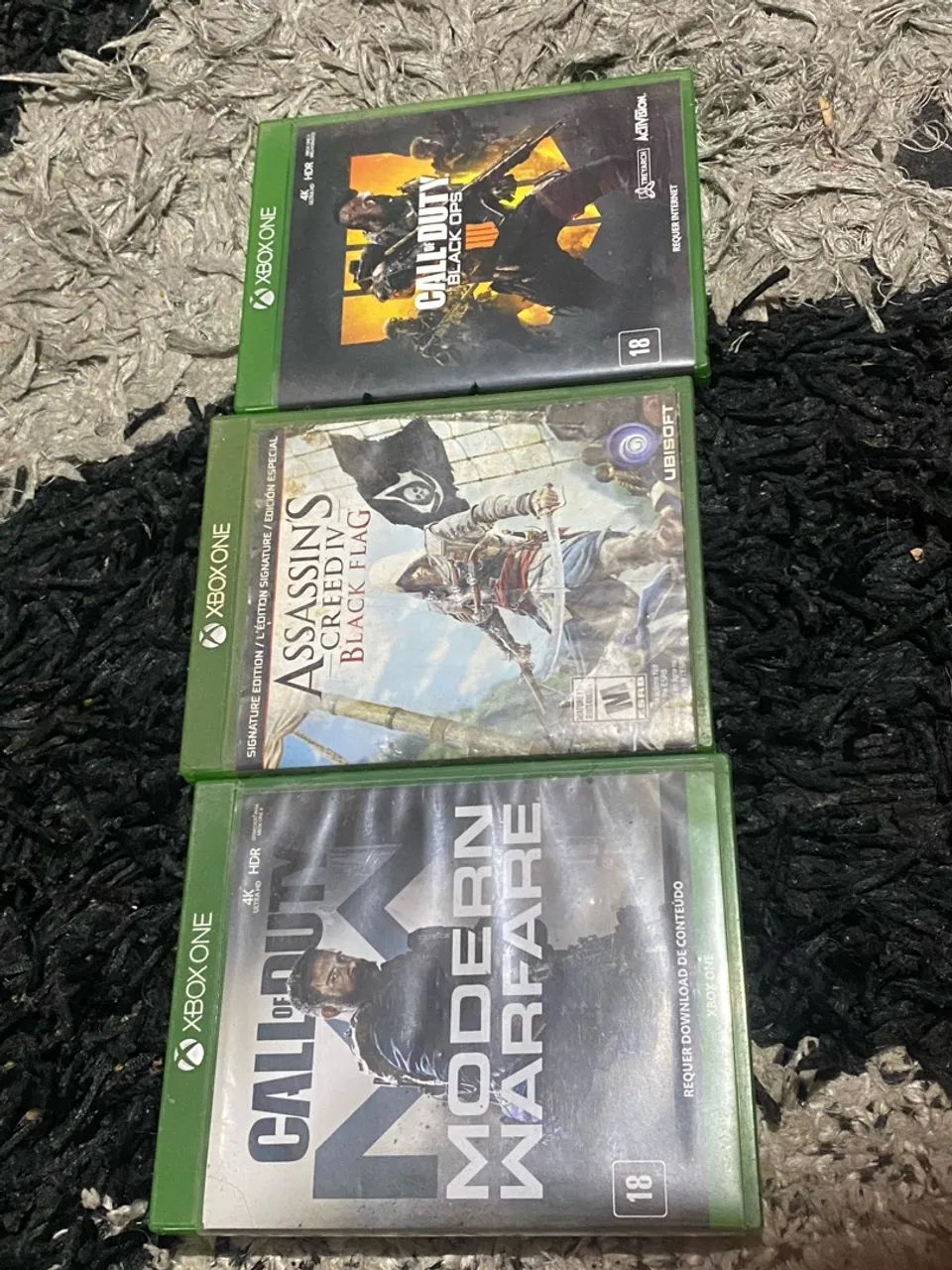Vendo jogos de XBOX