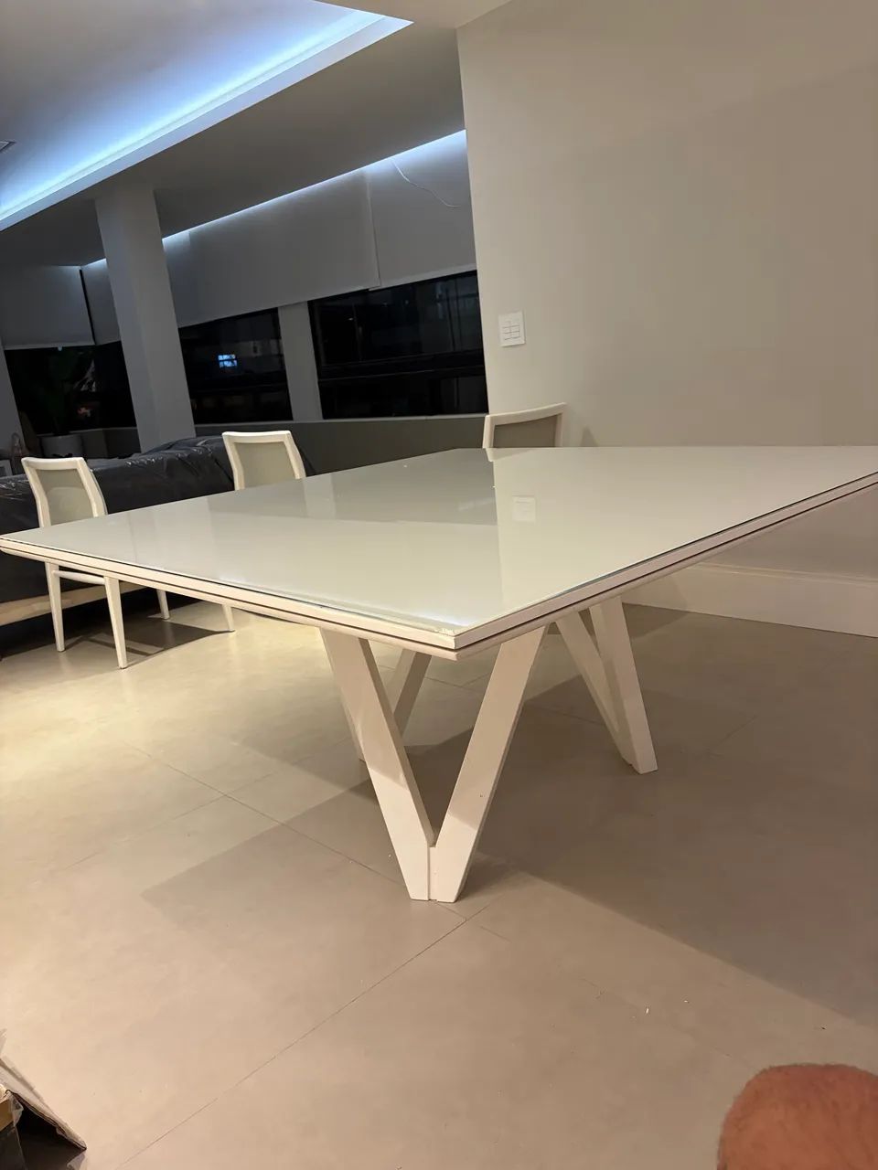 Mesa quadra com 06 cadeiras - Foto 3