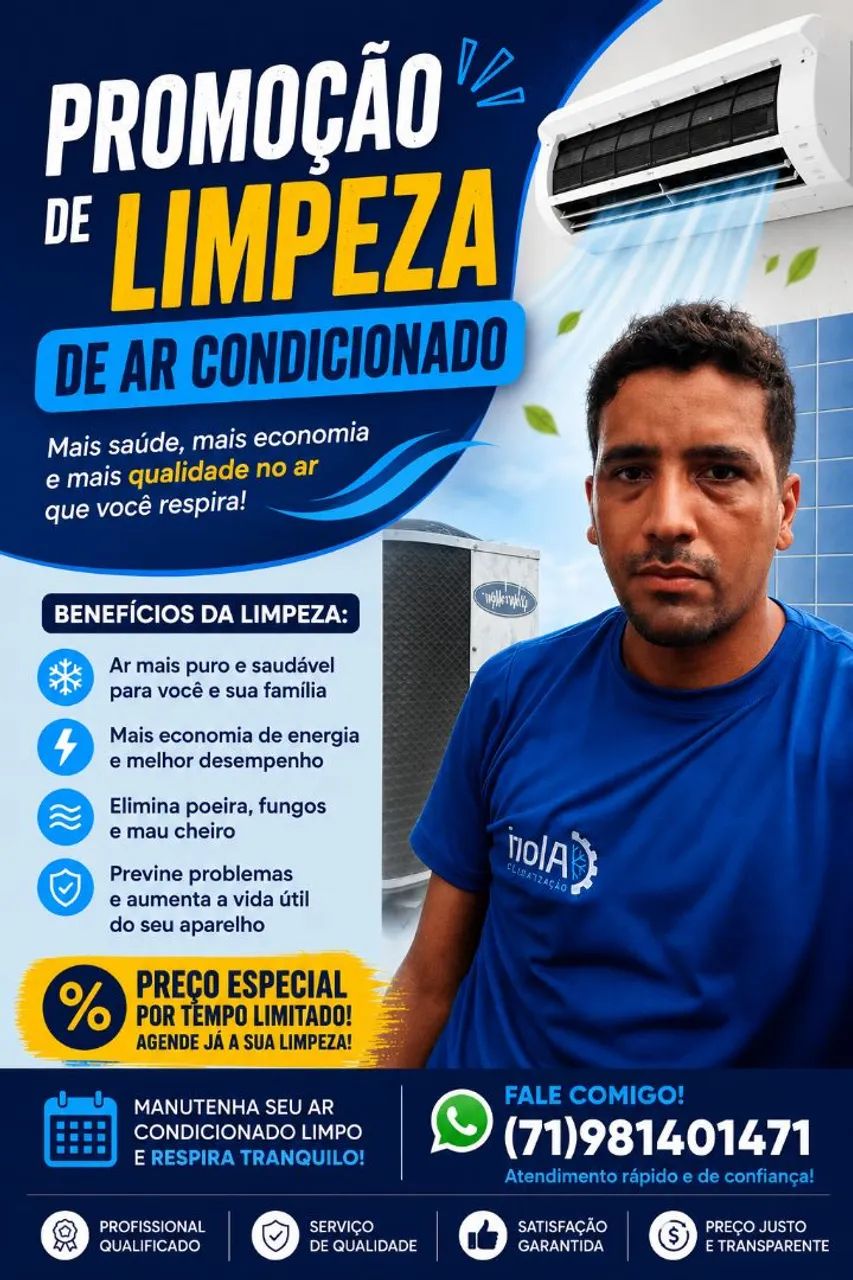 serviço de ar condicionado 