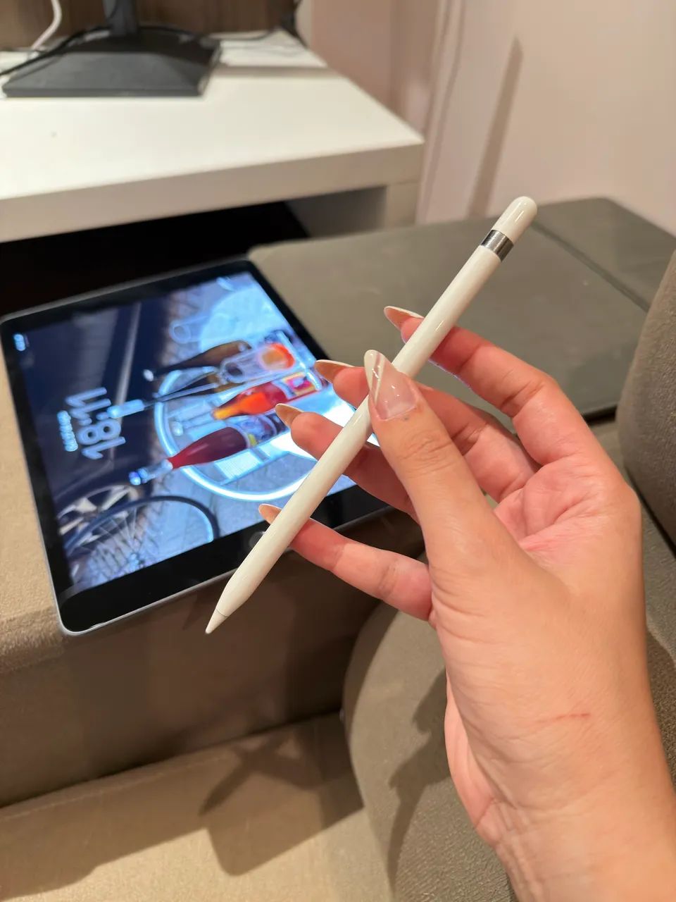 Ipad 9 / 64 GB com Apple Pencil original  - Foto 4