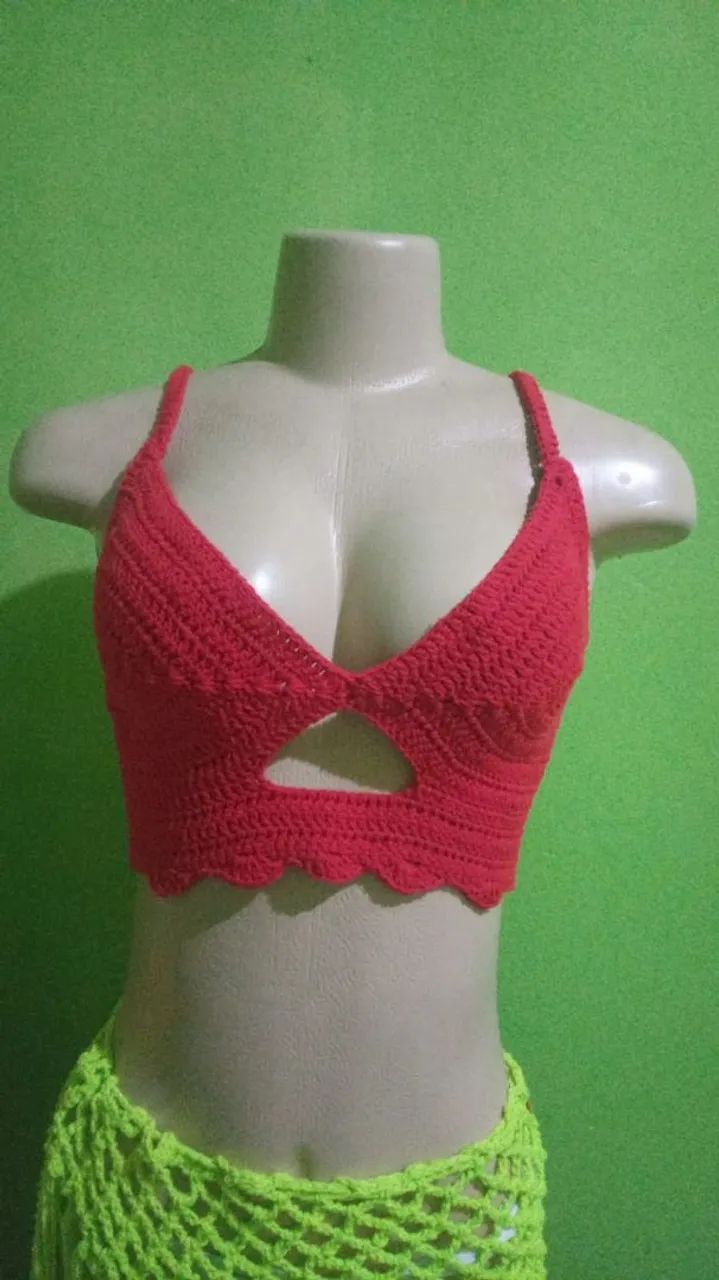 Conjunto de crochê  - Foto 5