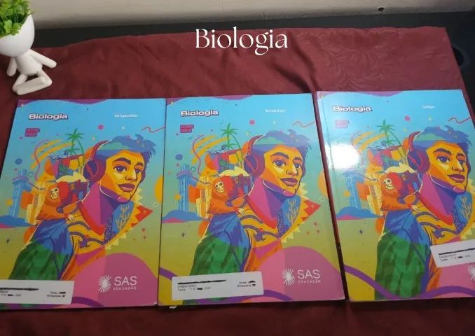 KIT 16 Livros Didáticos 2025(SAS & Cambridge - 1 ano Ensino Médio) - Foto 3