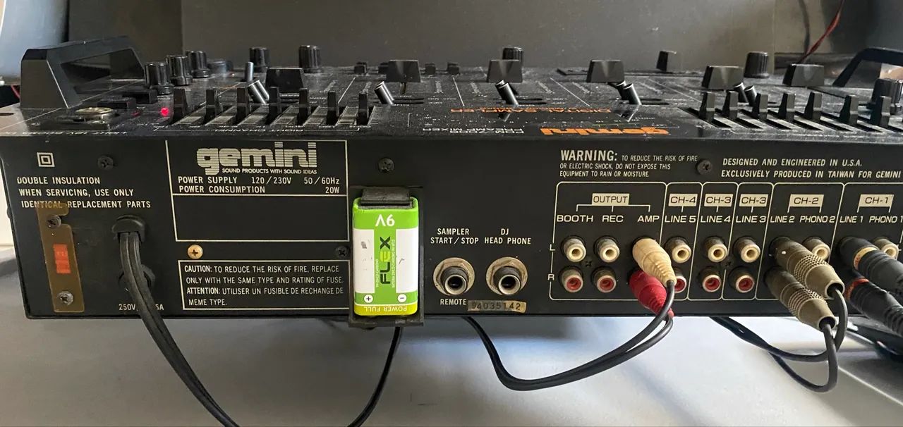 Mixer GEMINI PDM-7008 PREAMP MIXER - Foto 3
