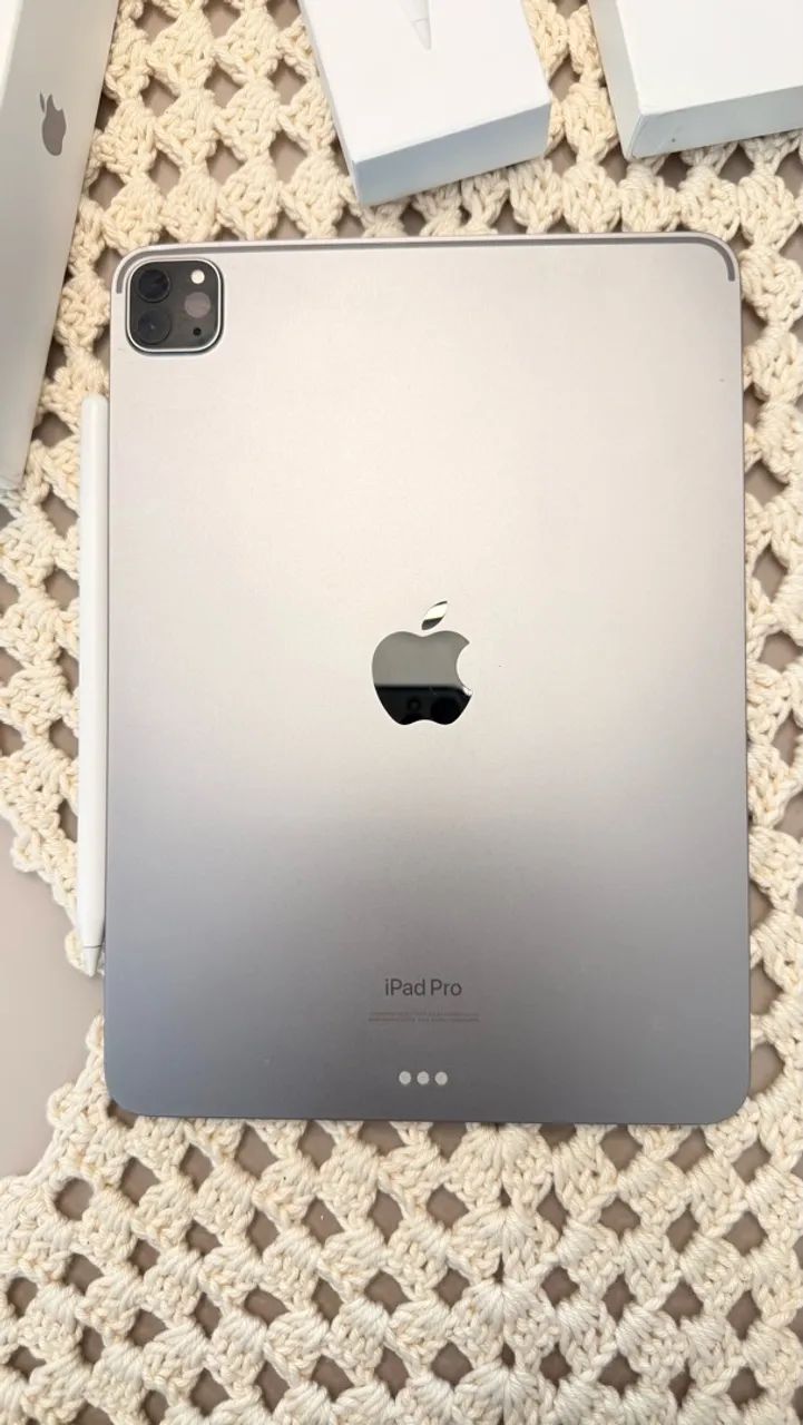 Ipad Pro 4ª Geração + Apple Pencil + Magic Keyboard - Foto 3