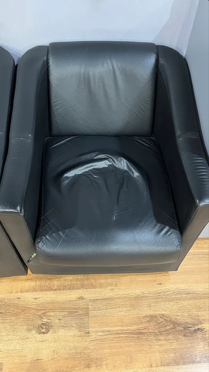 Vendo 4 poltronas de espera  - Foto 2