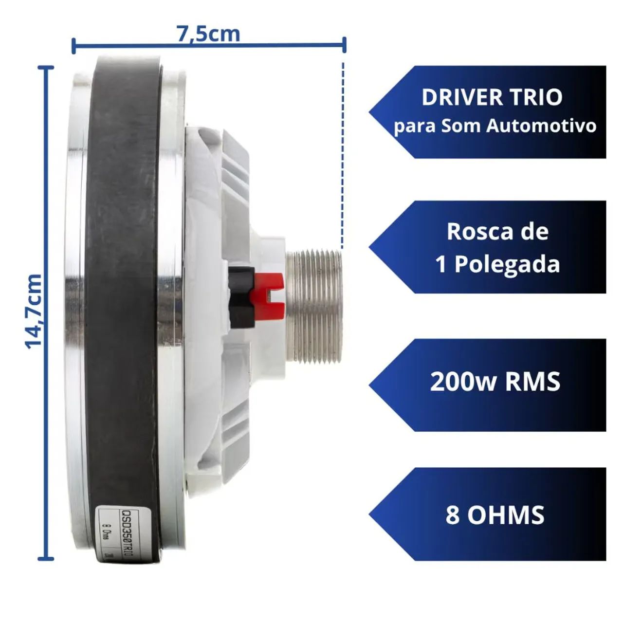Driver fenolico trio qvs. 200rms