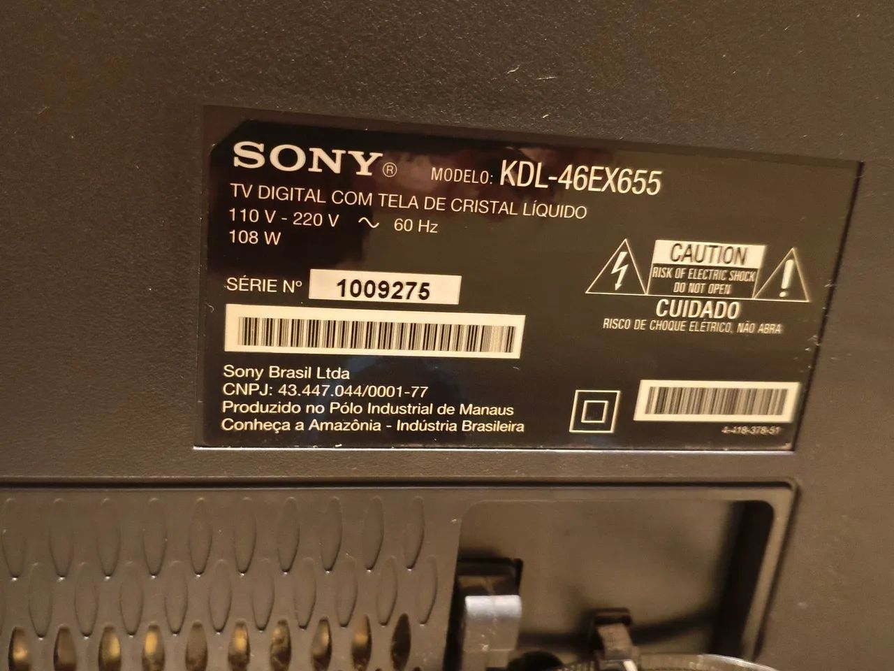 TV Sony Bravia 46 Full HD - Excelente estado - Foto 3