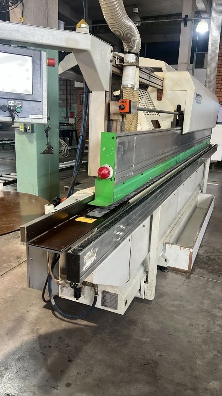 COLADEIRA DE BORDA AUTOMÁTICA BIESSE AKRON 645 - ITALIANA - REVISADA - Foto 2