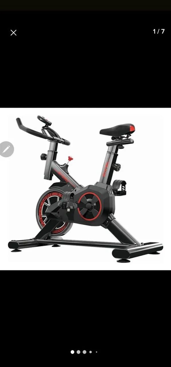 Bicicleta spinning ergometrica emagrecer academia promoção 