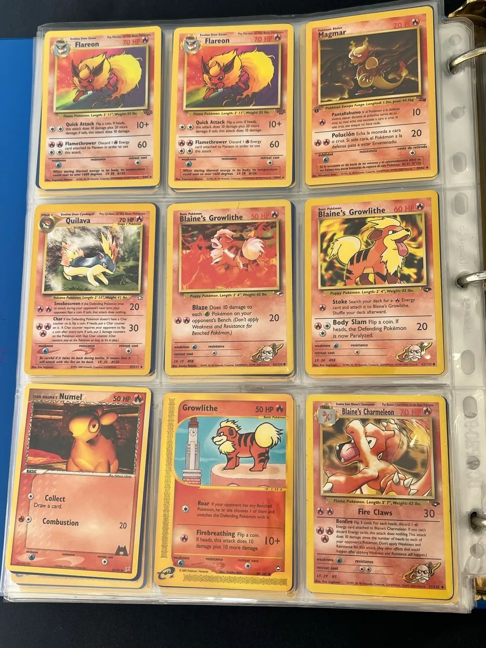 Lote Pokémon Vintage Original (1995-2004)
