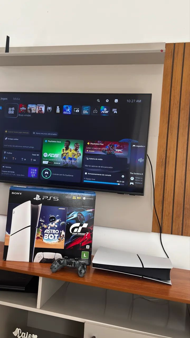 Ps5 slim digital 825gb - Foto 5