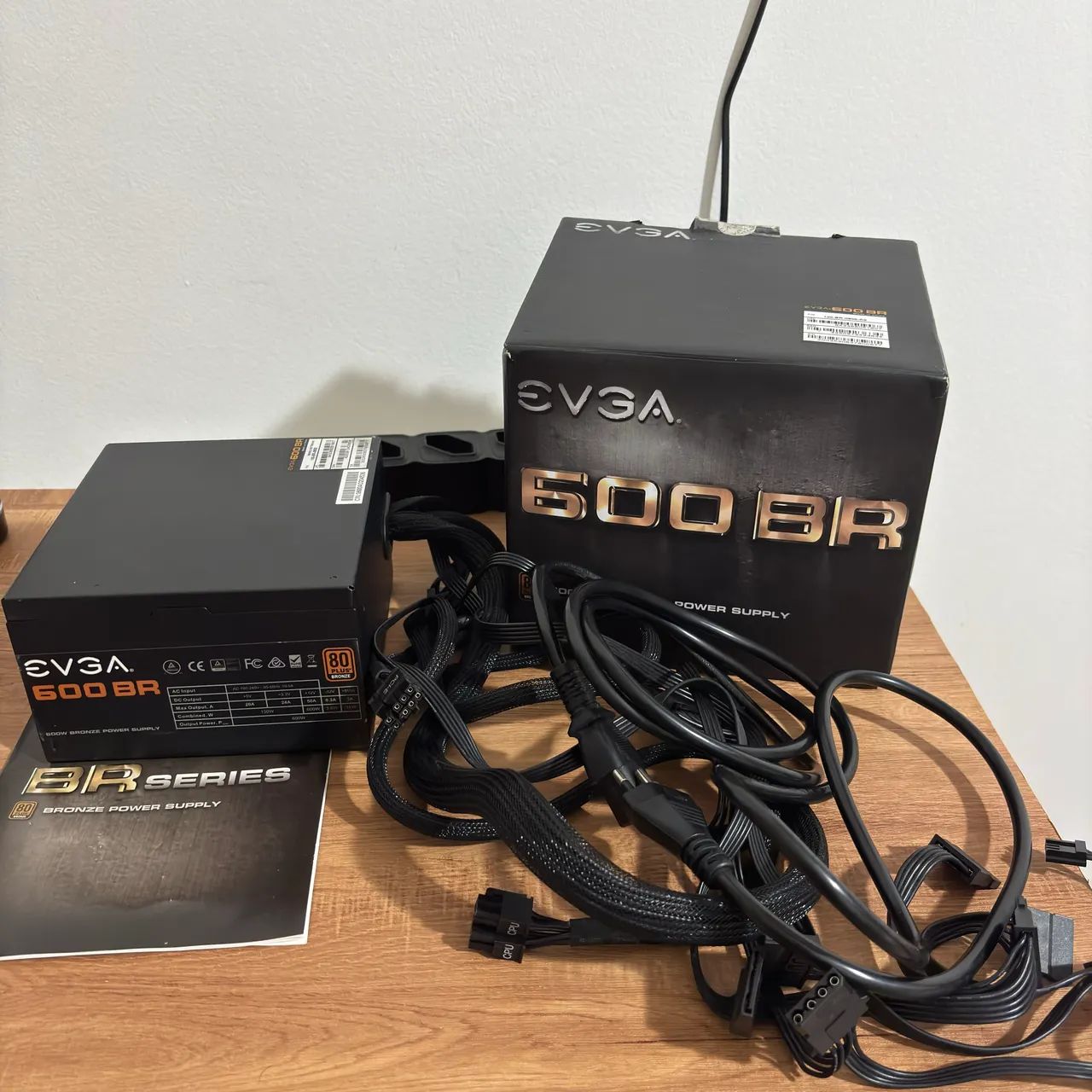 Fonte EVGA 600W 80 Plus Bronze 600 BR - Foto 3