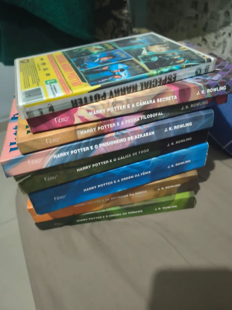 Coleção Harry Potter + dvd brinde