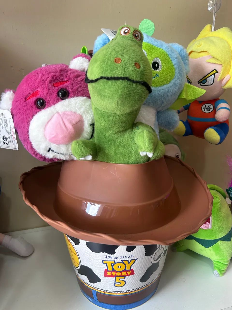 Personagens da Toy Store 