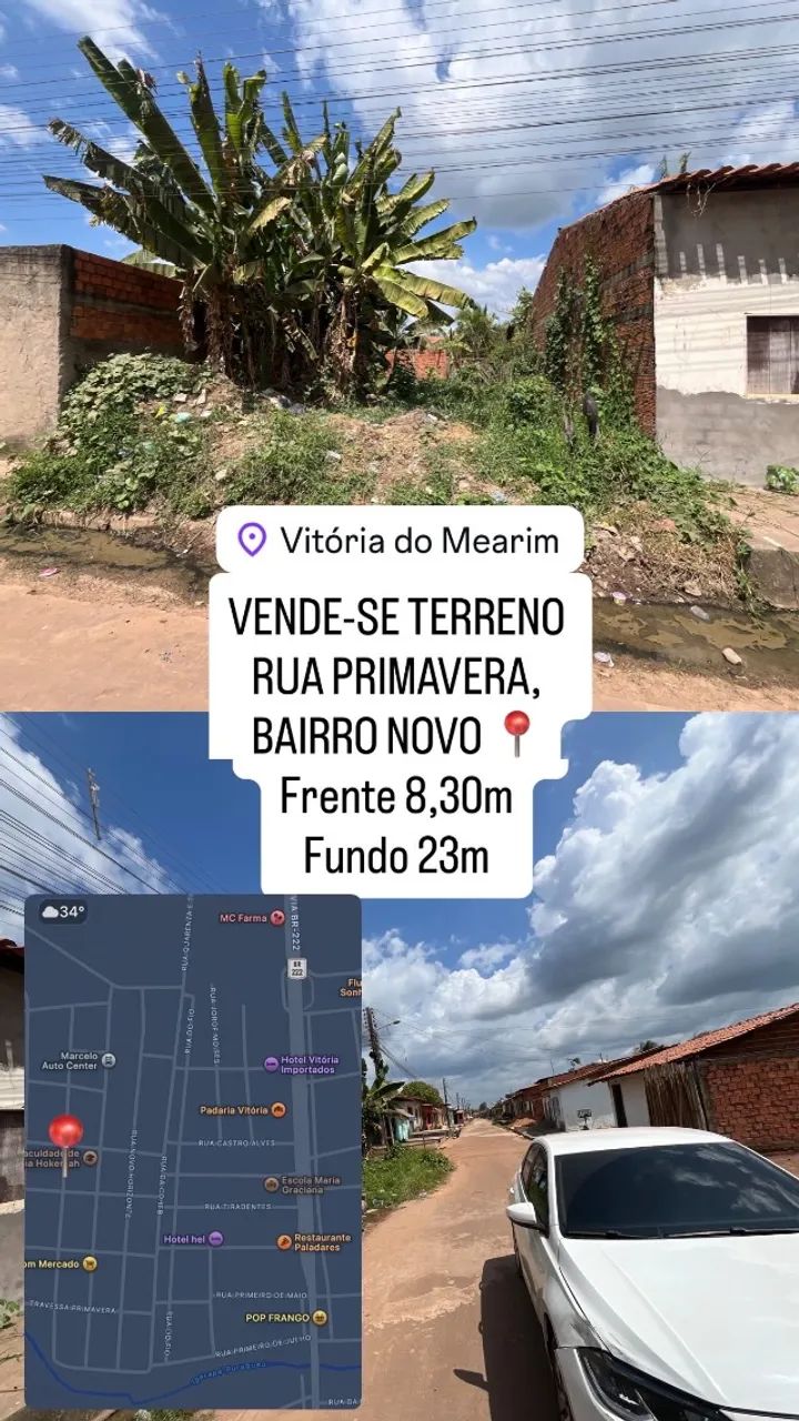 TERRENO DISPONÍVEL