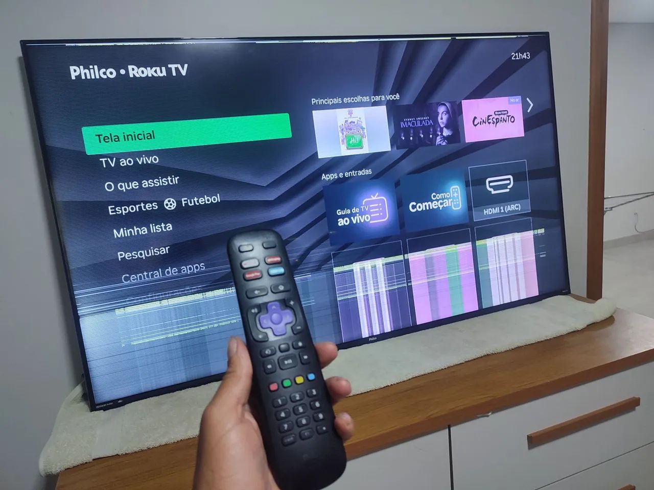 Smart TV Philco Roku 58 Polegadas  - Foto 2