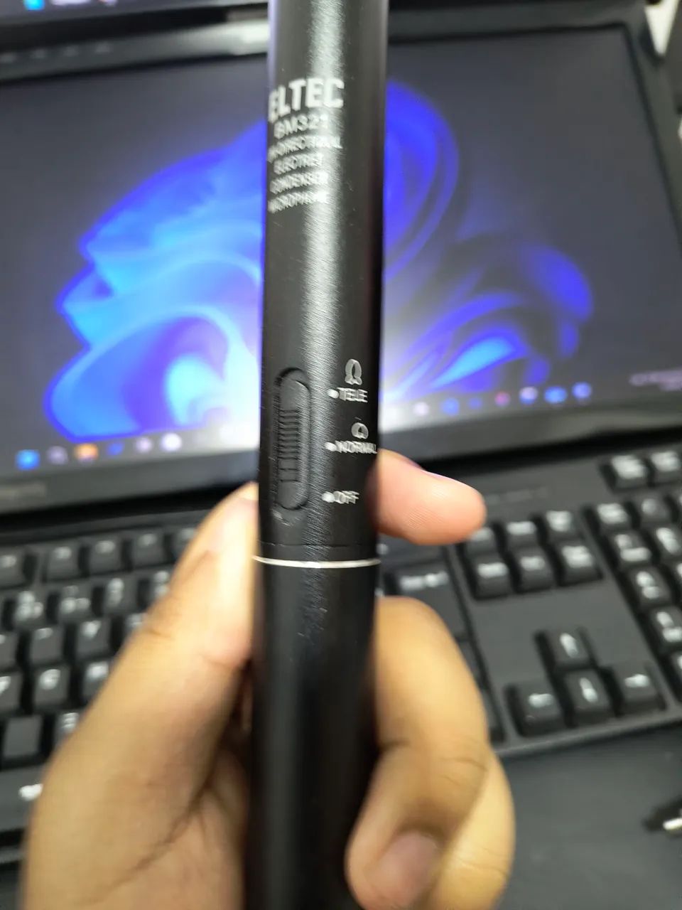 Microfone condensador direcional shotgun - Foto 2