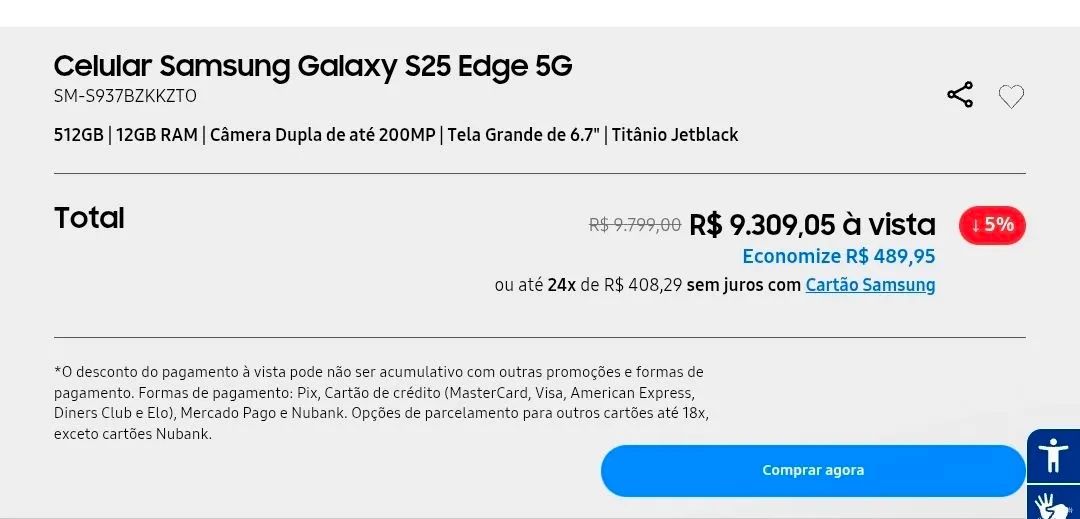 S25 edge 512 gb - Foto 3
