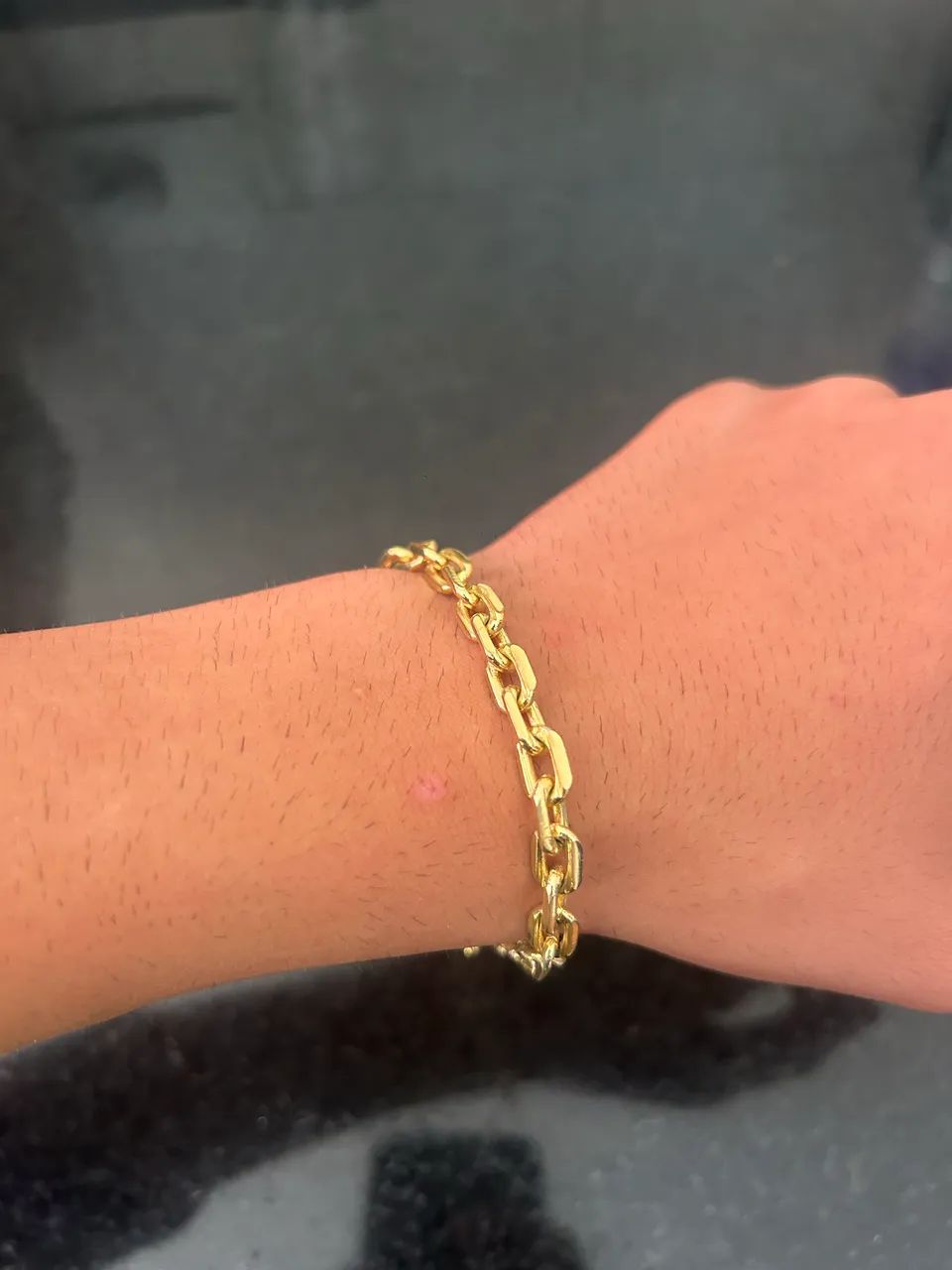 Pulseira banhada a ouro 18k 