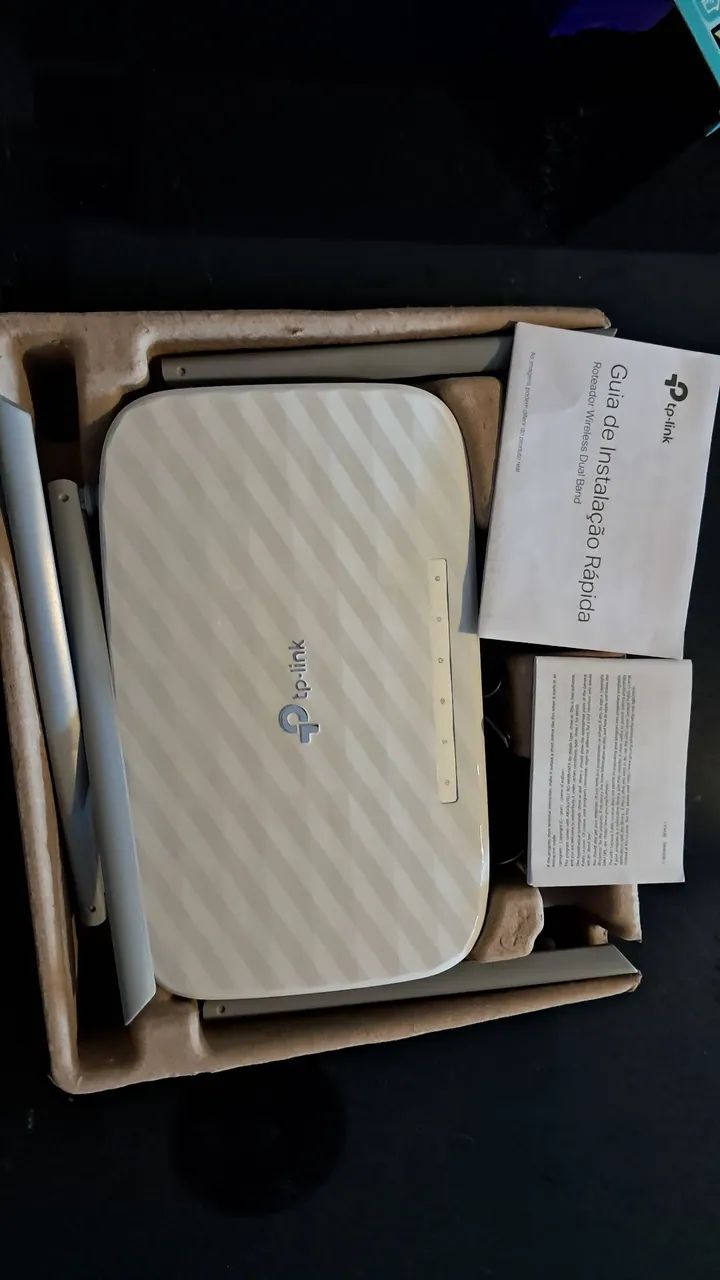 TP Link roteador wireless AC 1.200 DualBand 4 antenas - Foto 3