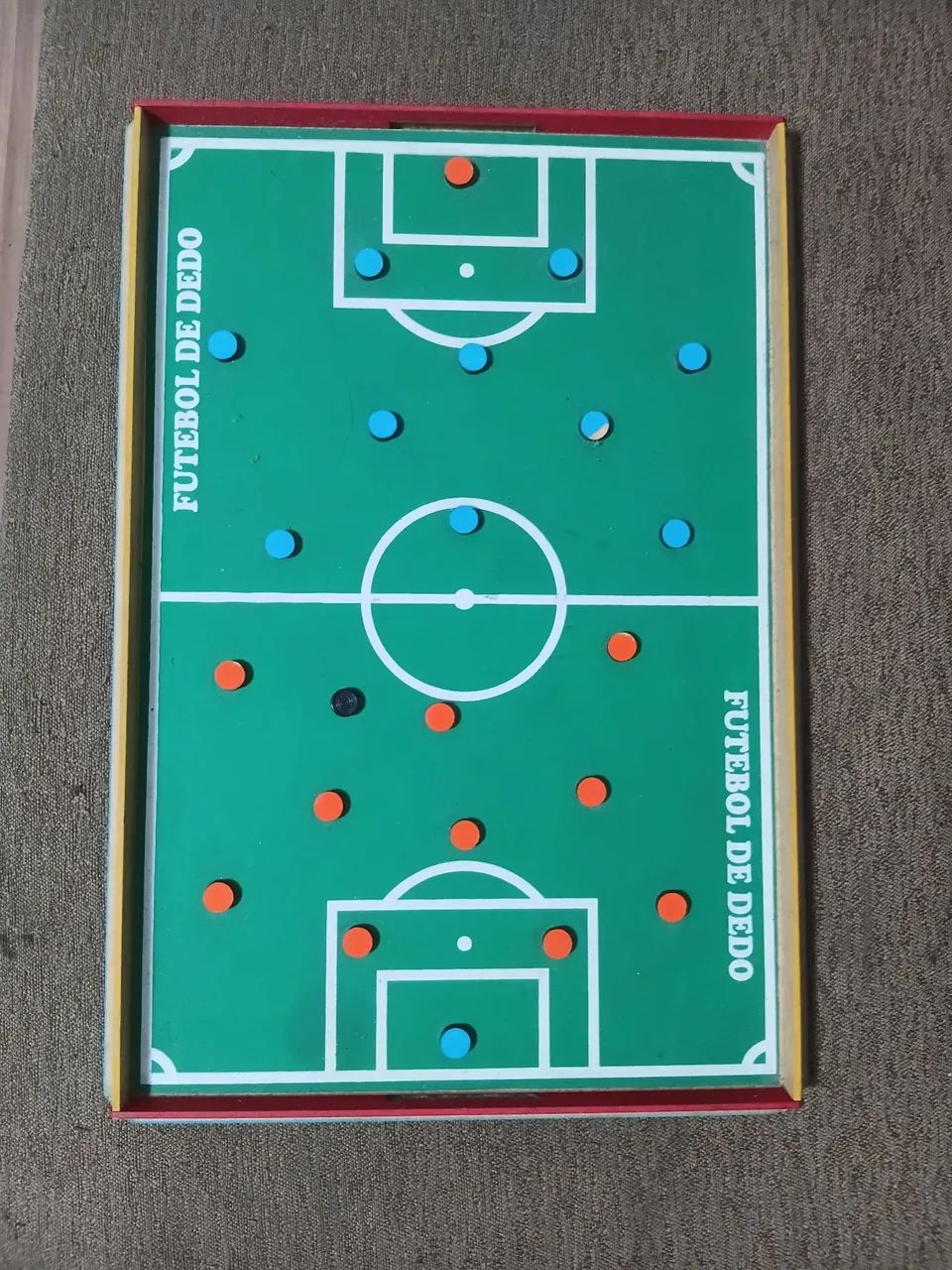 futebol de dedo dedobol peteleco madeira