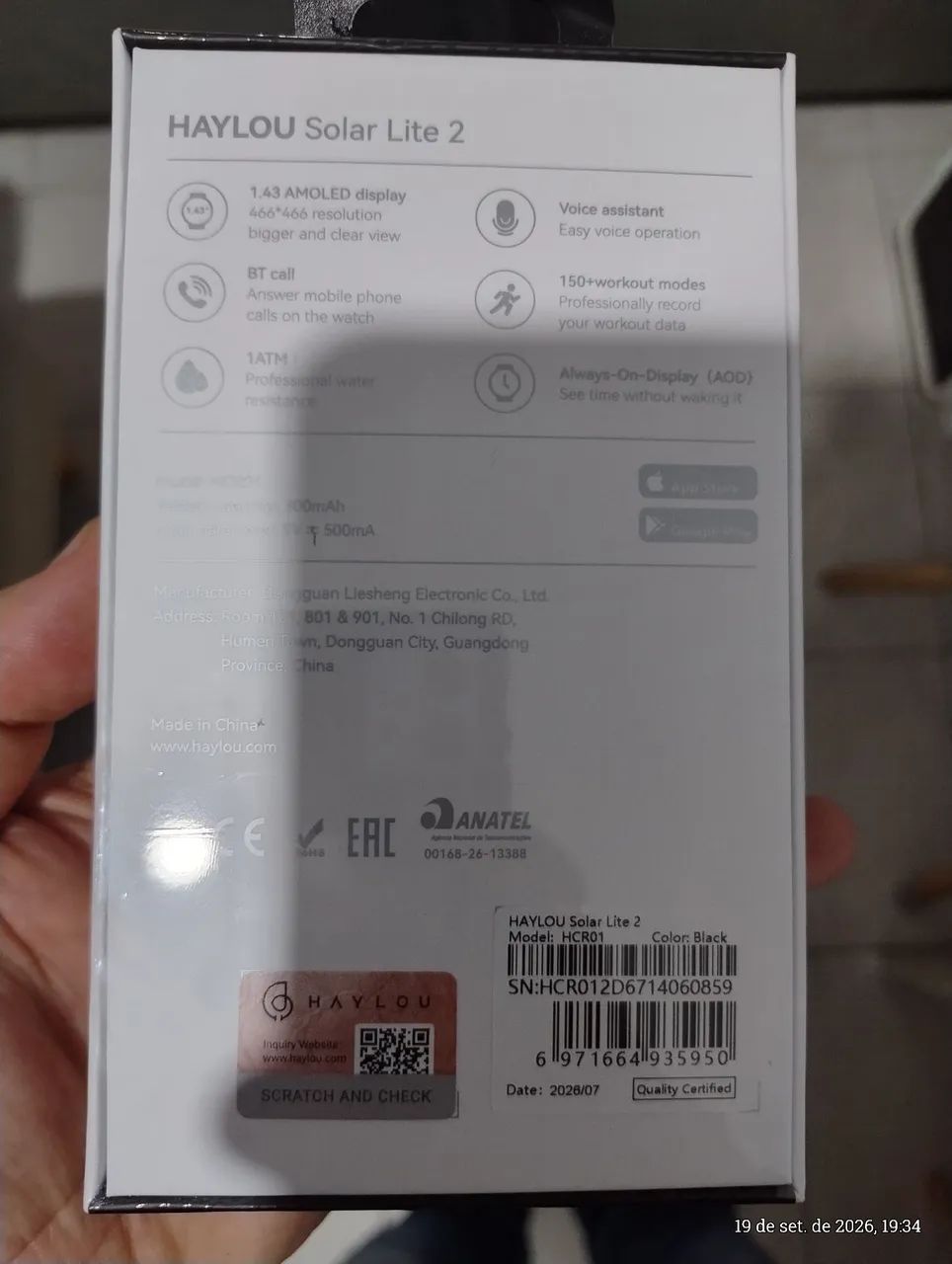 HAYLOU SOLAR LITE 2