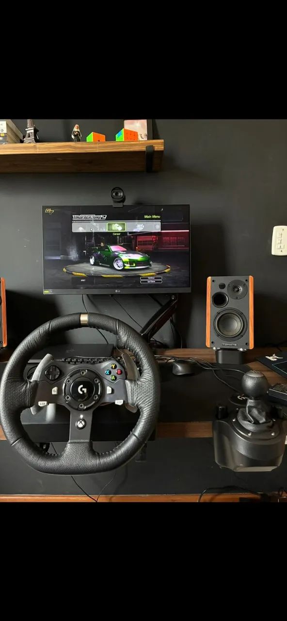 Volante Logitech G920 com pedal e câmbio - Foto 2