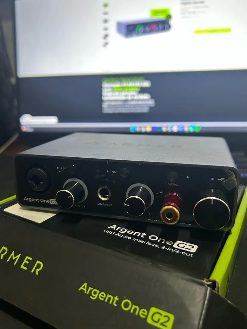 INTERFACE DE ÁUDIO USB ARMER AGENT ONE G2