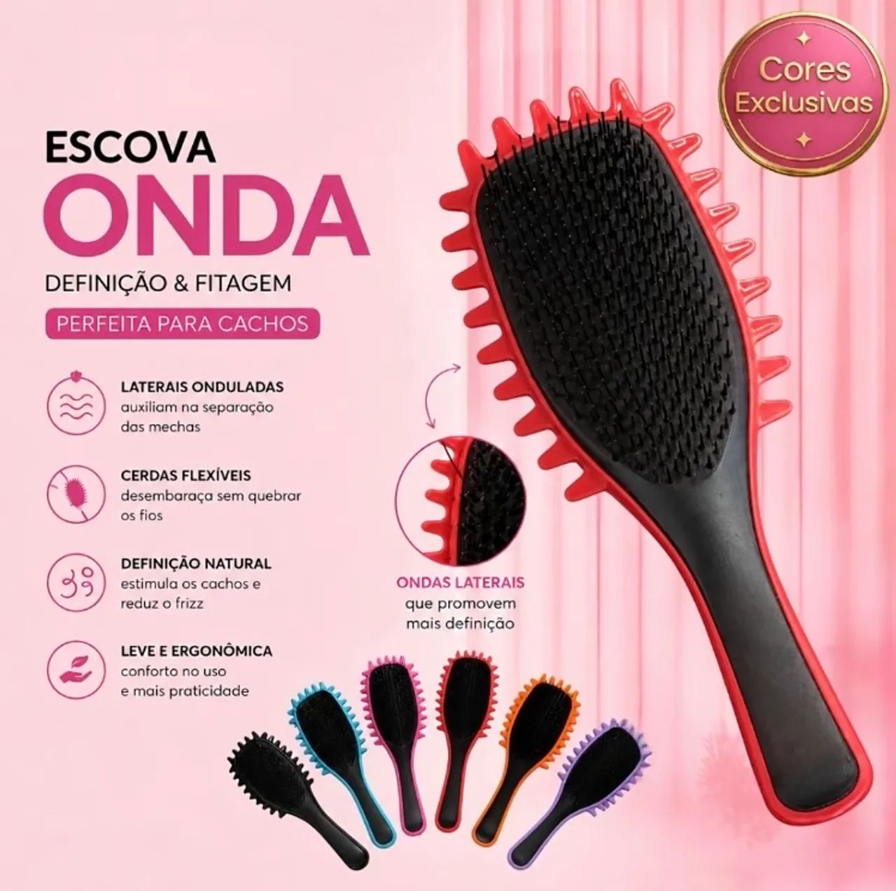 Escova de definição e fitagem  - Foto 4