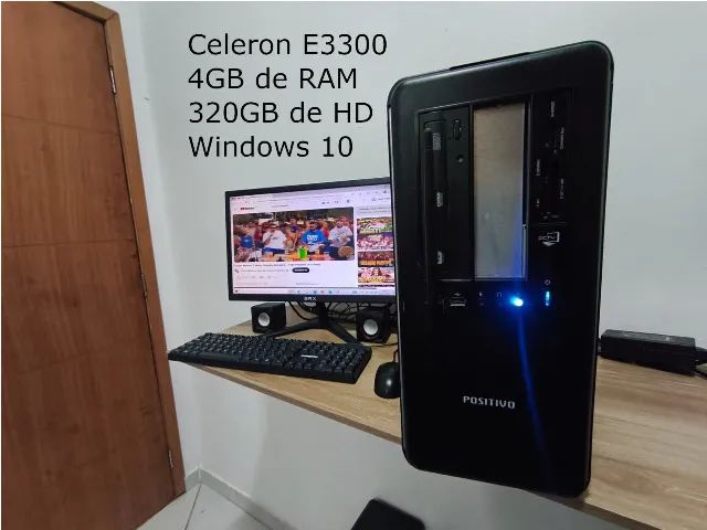 0068 - Computador para uso básico com Windows 10 funcionando perfeitamente