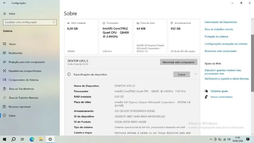 computador completo com mesa - Foto 2