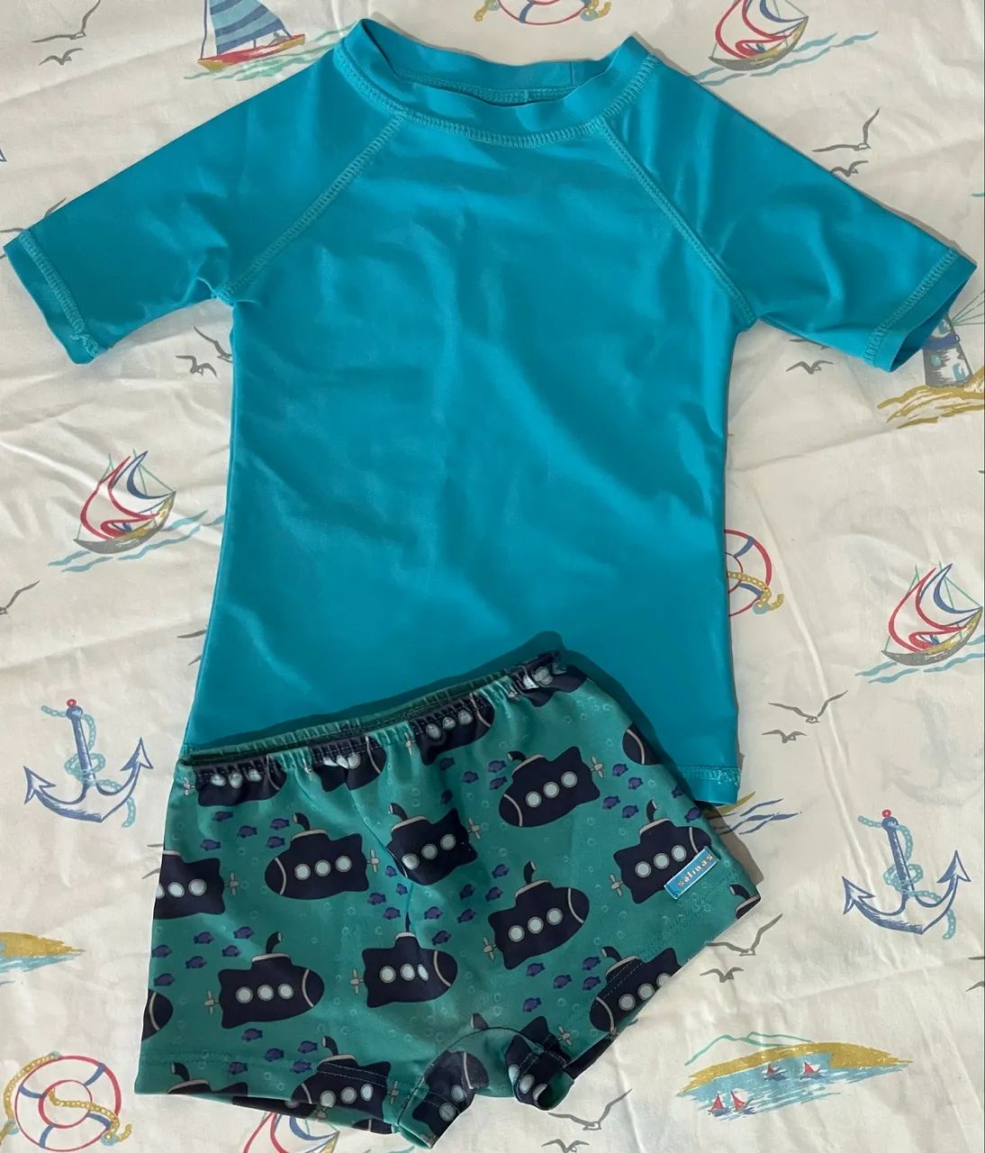 Conjunto de praia menino 
